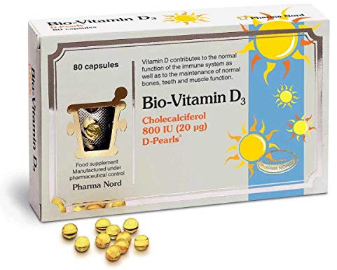 Pharma Nord Bio-Vitamin D3 800IU 20mcg 80 Capsules