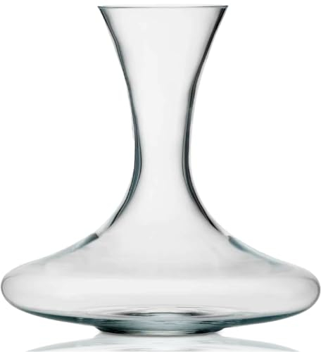 Stölzle Lausitz Decanter Classic 750 ml – Elegante Decanter per Vino Rosso per Ottimizzare lo Sviluppo degli Aromi – Caraffa da Vino in Cristallo Soffiato a Mano – Lavabile in Lavastoviglie