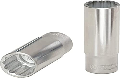 KS Tools 922.1290 Douille longue 12 pans 1/2'' - 36mm - Gamme ULTIMATE® | Douille longue 12 pans ULTIMATE 1/2'', 36 mm, Chrome Vanadium, résistant