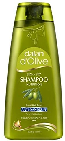 3 x Dalan d'Olive Anti-Schuppen Shampoo für alle Haartypen - 400ml