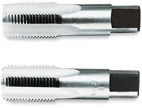 BETA 433ASG 1/8 - Serie di 2 maschi a mano filettatura gas cilindrica in acciaio al cromo