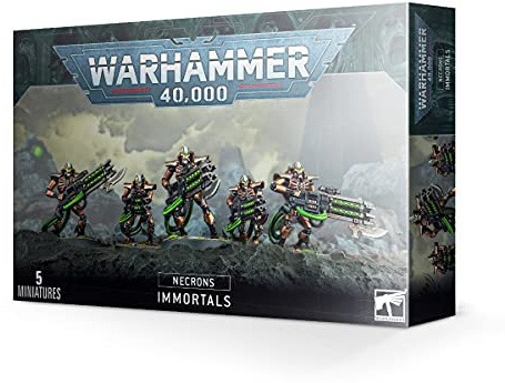 Games Workshop 99120110035 Warhammer 40,000 Necron Immortals/Deathmarks Spiel
