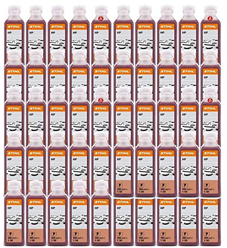 50 Sachet Stihl Two 2 stroke Engine Oil Petrol 1 Shot One 07813198401 Mower Strimmer