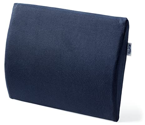 TEMPUR Transit Lordosekissen Memory Foam, ergonomisches Lendenkissen für Unterwegs und Zuhause, 30 x 25 cm