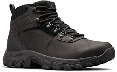 Columbia NEWTON RIDGE PLUS II WATERPROOF Chaussures Montantes De Randonnée Et Trekking imperméables Homme, Noir (Black x Black), 40 EU