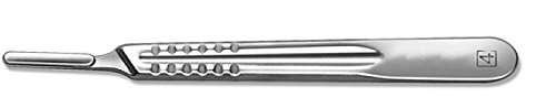 Skalpellhalter, Klingen Skalpell Halter für Skalpellklingen, Halter Nr.4