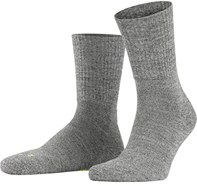 FALKE unisex - vuxen Strumpor Walkie Light U So ull funktionsmaterial osynlig enfärgat 1 par, Grå Graphit Melange 3060, 39-41