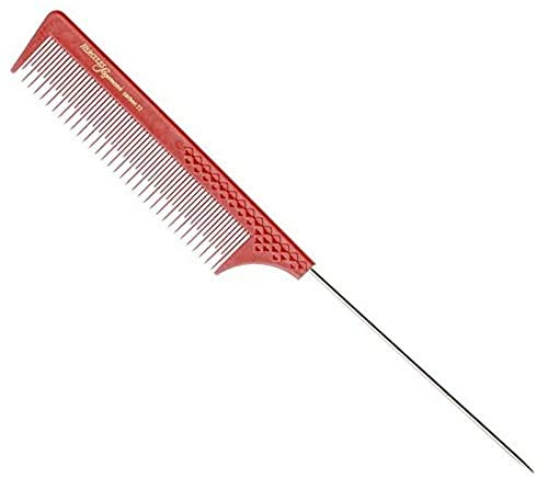 Hercules Sägemann Peigne à crêper C22 rouge avec manche en carbone 8,75
