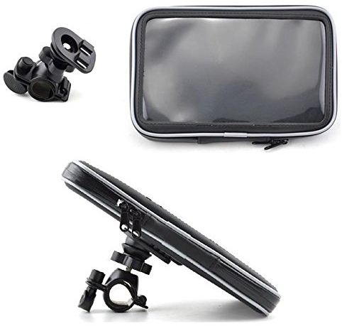 Motorrad/Fahrradlenkerhalter Halter mit wasserdichtem Gehäuse für Garmin Drive 61LMT-S 60 DriveSmart 65 61 LMT-S 60LM 61 Nuvi 68LM 67LM 65LM 66LM 66 2659 2699 Camper 660 6'' 6.1'' 6 '' Zoll Navi