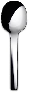 Alessi Tibidabo KL12 - Löffel für Reis- und Design-Gemüse, 18/10 Edelstahl, Poliert, Silber