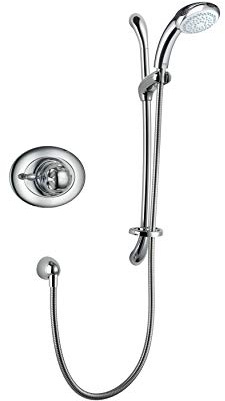 Mira Showers Excel Mixer Shower Built-in Variable (BIV) Mixer Shower Chrome 1.1518.303