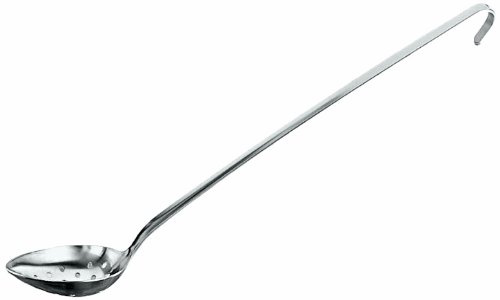 Paderno 11984-38 Cucchiaione Forato, Unipezzo, in Acciaio Inox