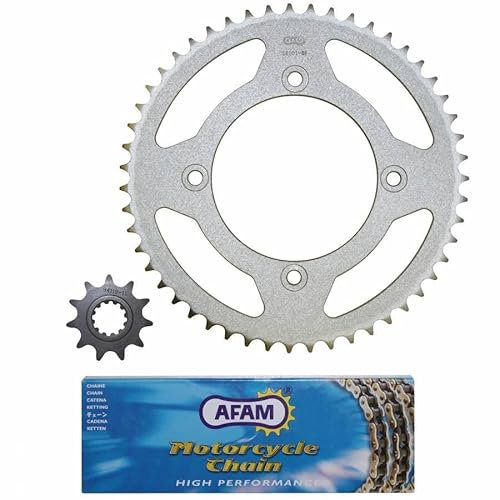 KIT CATENA ADATTABILE BETA 50 RR 2006>2011 (4 FISSAGGI) 420 11x51 (ALESAGGIO 100mm) (RAPPORTO ORIGINALE) -AFAM-