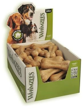 Whimzees Reisknochen größe / 50 St. im Display, 1er Pack (1 x 3 kg)
