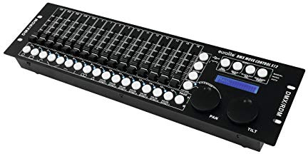 Eurolite DMX Move Controller 512 | Controller mit Farb- & Bewegungs-Effekten (28 Geräte, jeweils max. 18 Kanäle)