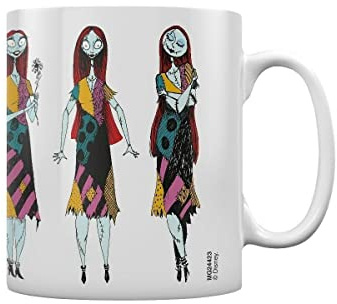 The Nightmare Before Christmas Taza de Pyramid Internatioanl, Producto Oficial, diseño Pesadilla Antes de Navidad (Sally Poses), Multicolor, 315 ml
