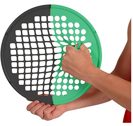 Sport-Tec Power Web Combo Handtrainer Fingertrainer 38cm Stark/Spezial Stark, Grün/Schwarz