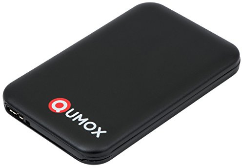 QUMOX USB 3.0 Enclosure 2.5 SATA External Hard Disk Drive HDD / SSD cassa nera