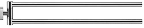 Duravit Karree Towel Rail Chrome