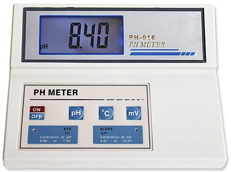 OCS.tec Tischgerät PH Temperatur Meter Messgerät Messer Labor Forschung Schule Praxis P27