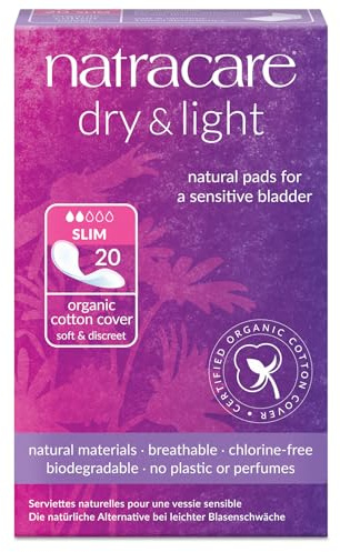 Natracare Dry Light Inkontinenz-Einlagen, 20 Stück