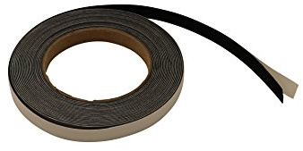 JVCC Flocking Tape Non-Woven Fabric, (Flock-1), 1/2 in. x 300 in. (Black)