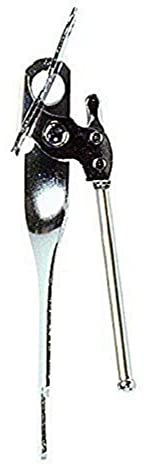 Chef Aid Traditional Design Can Opener with Butterfly Twist, Everyday Basic with intergrated Bottle Opener