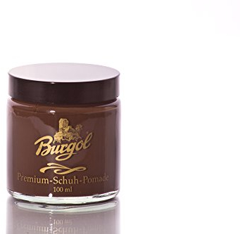 Burgol Premium-Schuh-Pomade Schuhcreme Mittelbraun