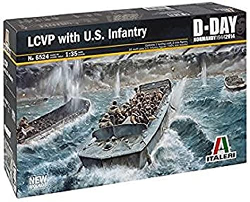 Italeri 510006524 - 1:35 LCVP mit US Infanterie