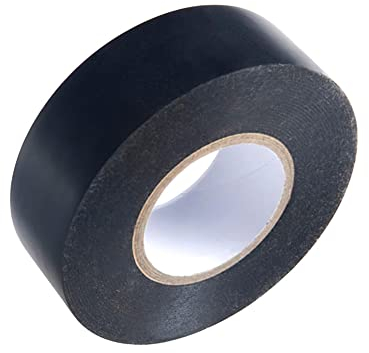 WOLFPACK, Nastro isolante nero, 30m x 25