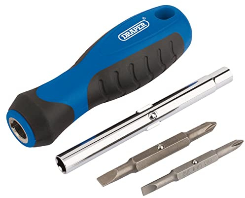 Draper 63672 Plain Slot/PZ Type 6 in 1 Screwdriver Set