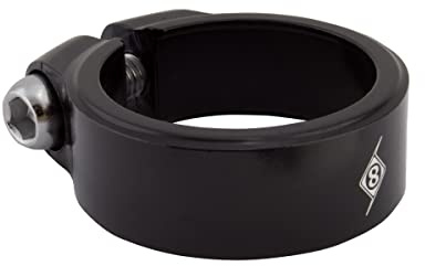 Origin8 Pro-Fit Seat Clamp, 34.9 mm, Black Annodized