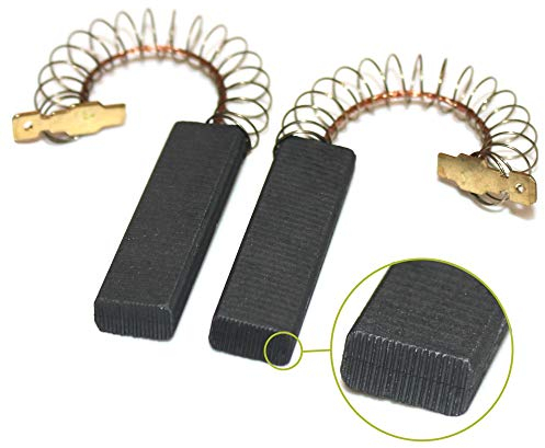 2x Carbon Brushes Suitable for Bosch Maxx Siemens WM, WXB, WXL, XLM, Siwamat, Extra Class Bauknecht Washing Machine 154740 00154740 R