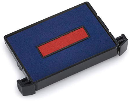 Trodat Replacement Ink Cartridge 6/4750 - Pack of 3 Color Blue-red