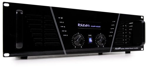 Ibiza AMP1000 Préampli Noir