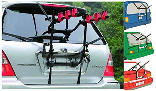 XONE PB002 Portabici Posteriore Auto Apollo Omologato per 3 Bici Universale