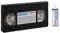 Hama Video Head Cleaning Cassette (VHS/S-VHS Tape Cleaner with Cleaning Fluid, Wet Cleaning for VCR, Camcorder, Video Player, Maintenance Kit) 1 Pack