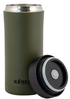 Kombat Sealed Thermal Mug Black Flask Ammo Flask