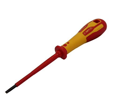 T49144-025 Tournevis isolé plat 2,5x0,4mm Lg.Lm: 75mm 1kVAC 1,5kVDC C.K