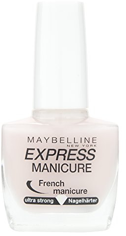 Maybelline New York Nagellack, Stärkend, Express Manicure French Manicure Nagelhärter, Nr. 7 Pastel, 10 ml
