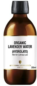 Amphora Aromatics Organic Lavender Water (Hydrolate) 250ml