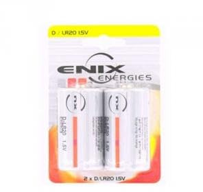 NX - Pile alcaline pour LR20 - D NX Blister x2 - 1,5V 19,76Ah