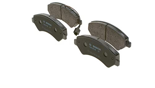 Bosch BP1560 - Brake Pads Car Front Axle - Bosch Quality - Reduced Noise and Dust - ECE-R90 Certified - Copper-Free - 1 Set of 4 Pads