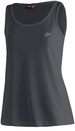 Maier Sports dam petra funktionstopp SVART 46 EU
