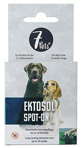 Schopf 310111 Ektosol Tropfen, Parasitenbekämpfung für Hunde, 10 ml
