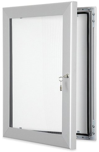 XL Displays A3 (2xA4) External Lockable Pinnable Notice Board with Waterproof Seal for Outdoor or Indoor Use