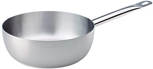 Pentole Agnelli Acier Inoxydable 18/10 Casserole Conique 18 cm Acier
