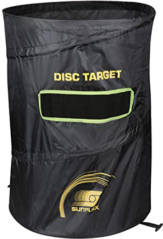 Sunflex DISC Golf Target | Ziel für das Disc Golf Spiel | Zwei Verschiedene Schwierigkeitsstufen praktische Pop-up Funktion