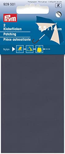 Prym Nylon Reparaturflicken marine, 6,5 x 14 cm