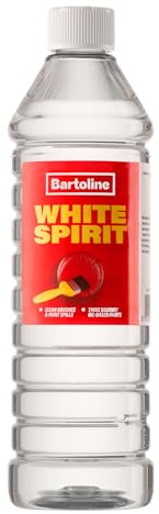 Limpiador White Spirit, de 750 ml, referencia 19925070 | Disolvente de alta calidad, adelgazamiento de pintura, limpieza con pincel, desengrasante, secado rápido
